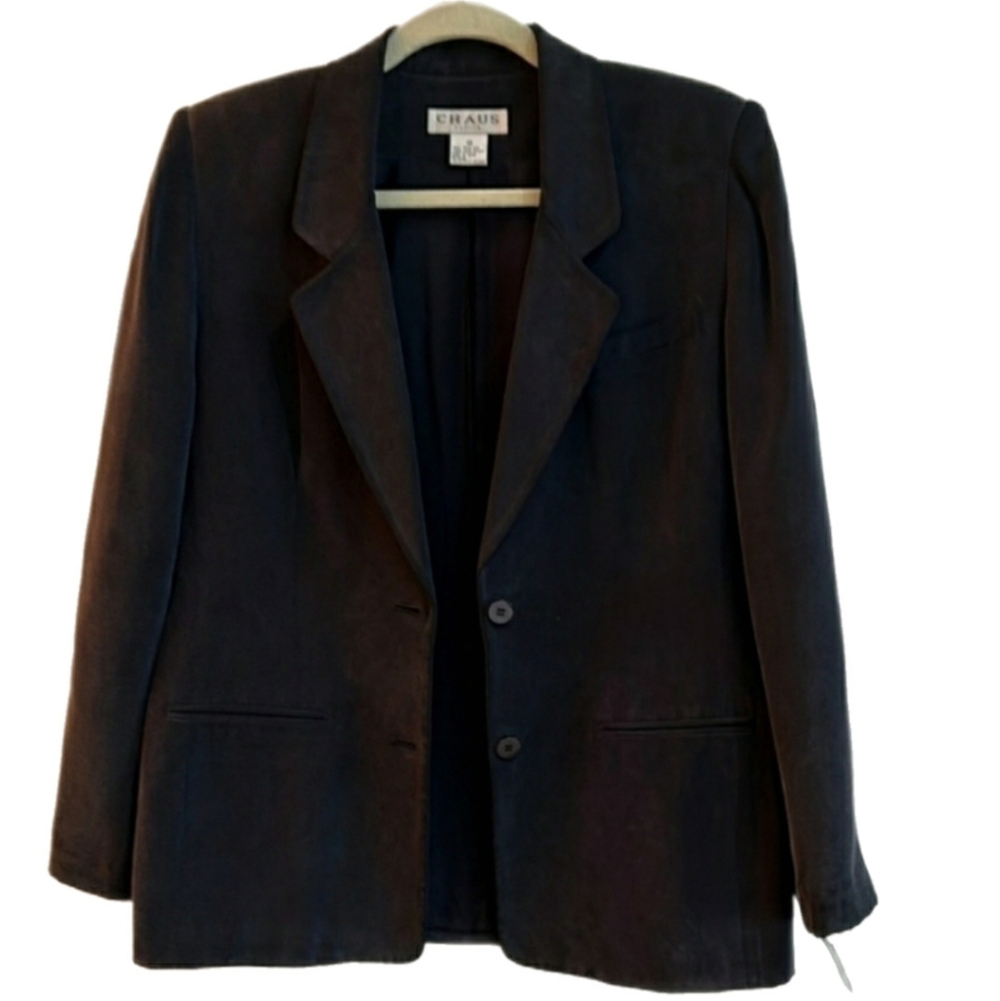 Chaus Jacket, Deep Navy, size 12